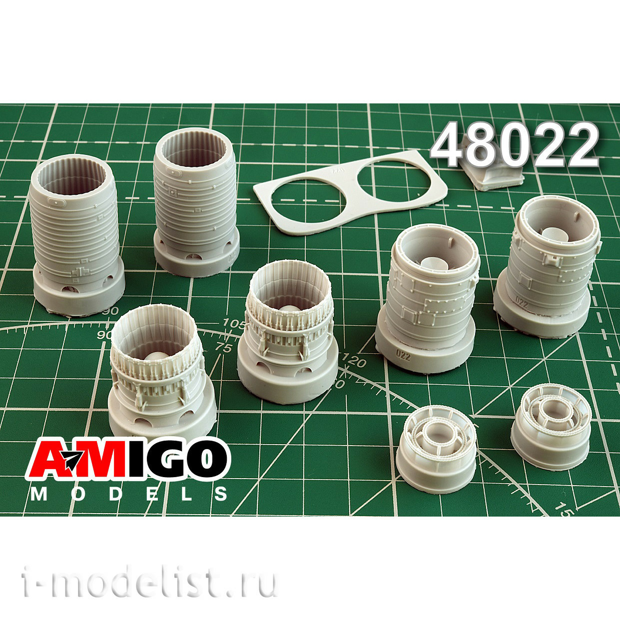 AMG48022 Amigo Models 1/48 C-24М Реактивное сопло двигателя АЛ-21Ф-3