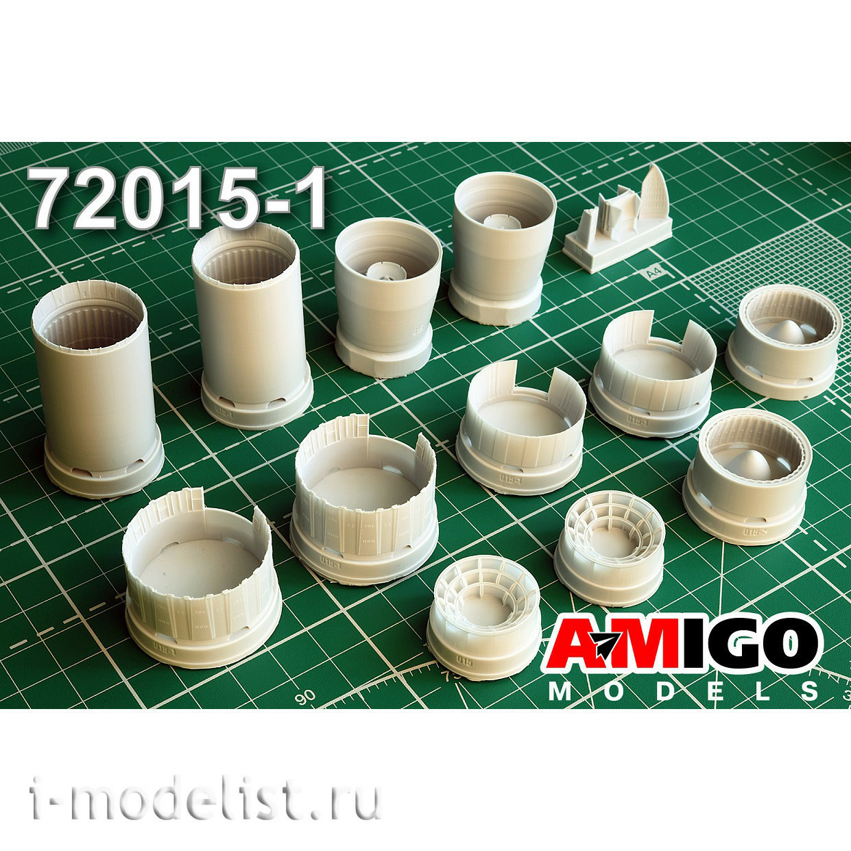 AMG72015-1 Amigo Models 1/72 MiGG-25РБ/РБТ Реактивные сопла двигателя Р15Б-300