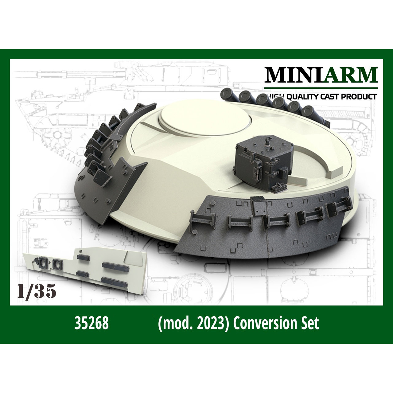 35268 Miniarm 1/35 Конверсионный набор Боевая машина пехоты-3 (версия 2023 г.)