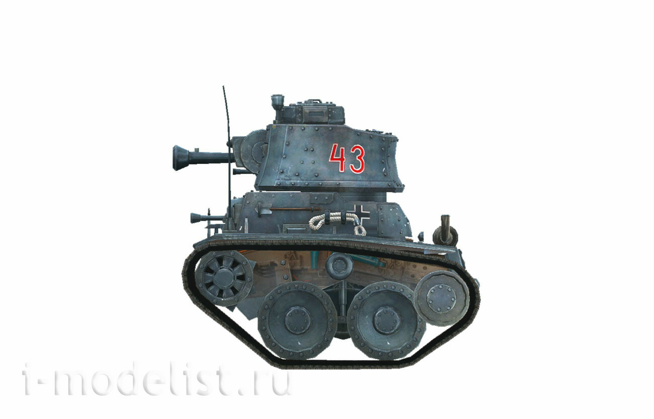 WWT-011 Meng Немецкий лёгкий танк Panzer LIGHT 38T