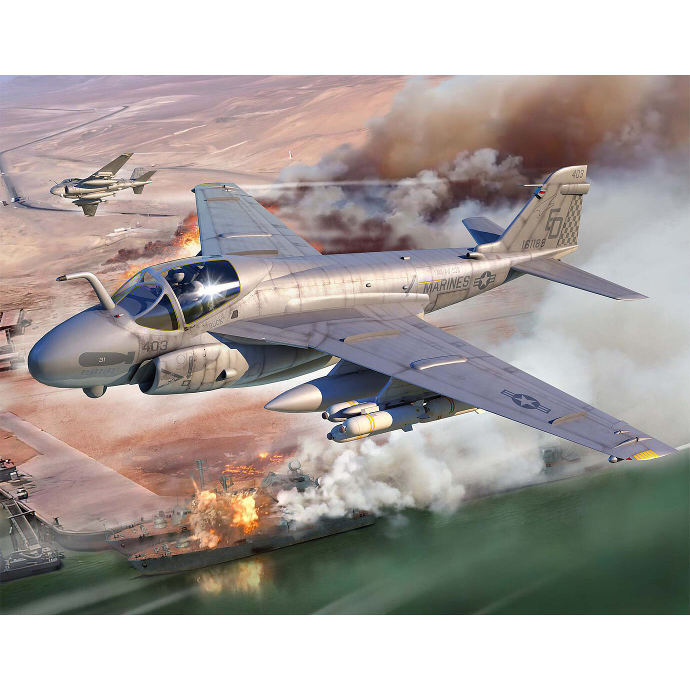 01642 Трубач 1/72 Американский самолёт A-6E TRAM Intruder