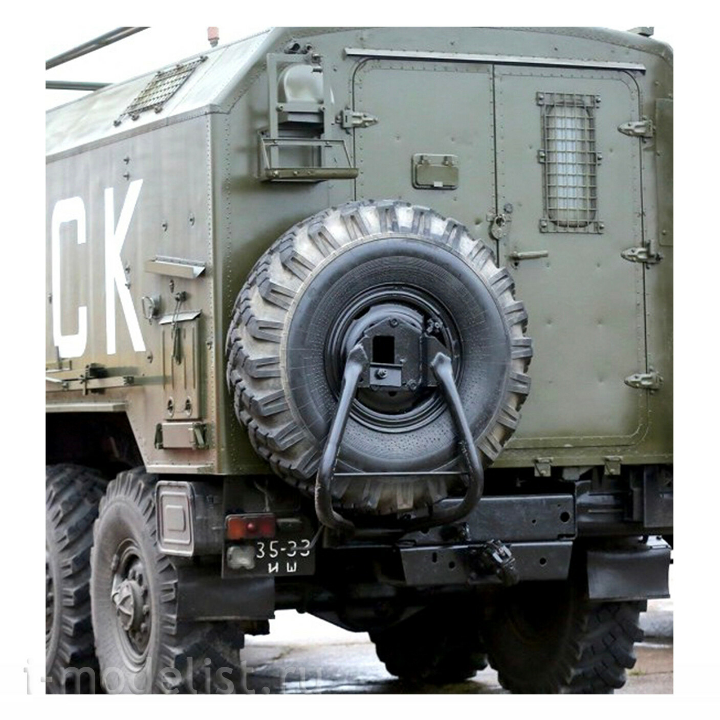 KL350067 Kraft Lab 1/35 Держатель запасного колеса