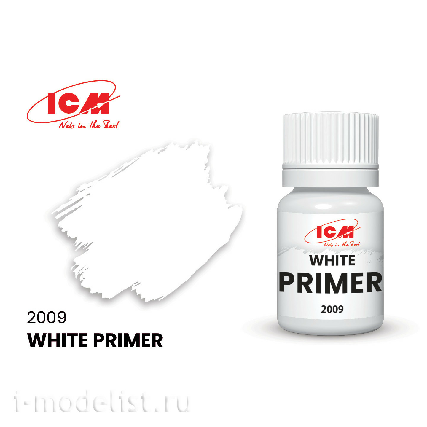 C2009 ICM Грунтовка, цвет Белый (White) 17 мл
