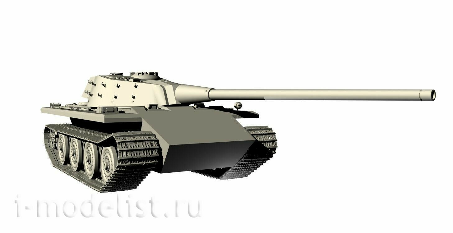 UA35022 Modelcollect 1/35 Немецкий тяжелый танк E-60 ausf.D 12.8 см