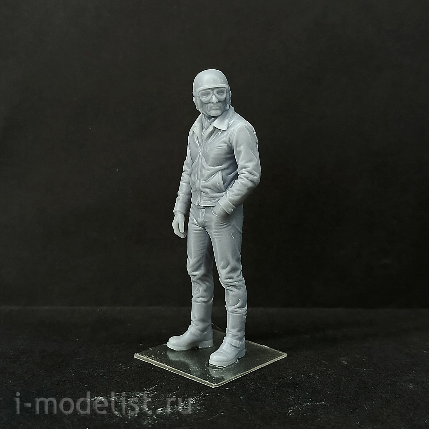 DMS-35296 ДМС 1/35 Фигурка Мотоциклист (1930-1980)
