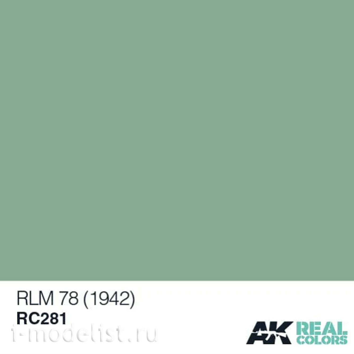 RC281 AK Interactive Краска акриловая  RLM 78 (1942) - 10ml