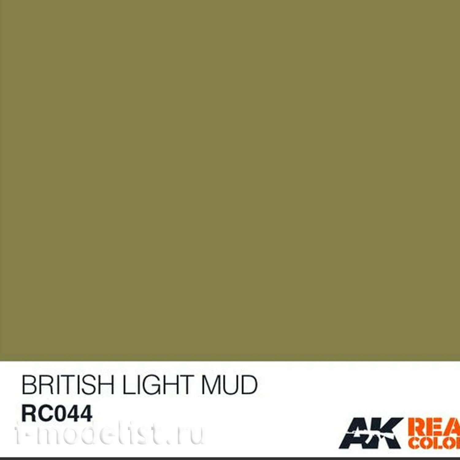 RC044 AK Interactive Краска акриловая British Light Mud 10ml (Британская светлая грязь)