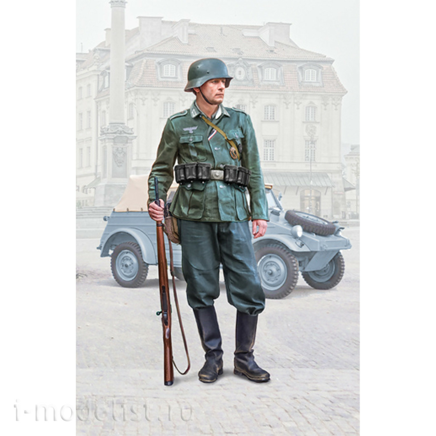 7407 Italeri 1/9 Солдаты German Infantryman