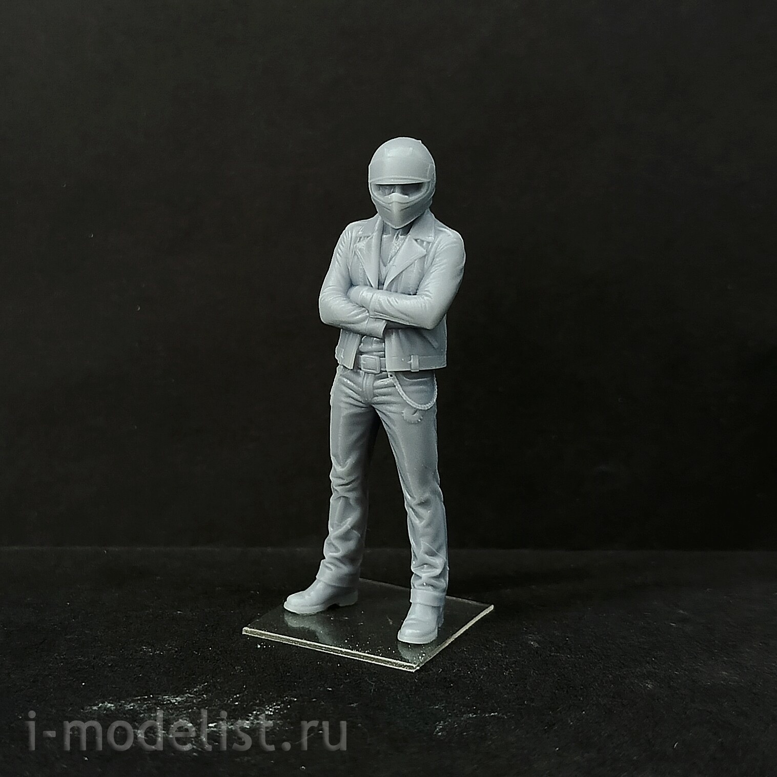 DMS-35297 ДМС 1/35 Фигурка Мотоциклист (1980-нв)