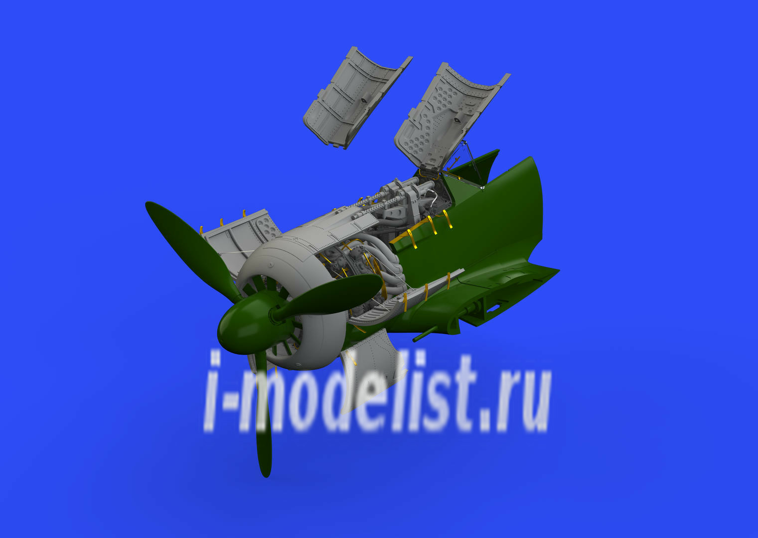 648408 Eduard 1/48 Набор дополнений Fw 190A-5 engine & fuselage guns