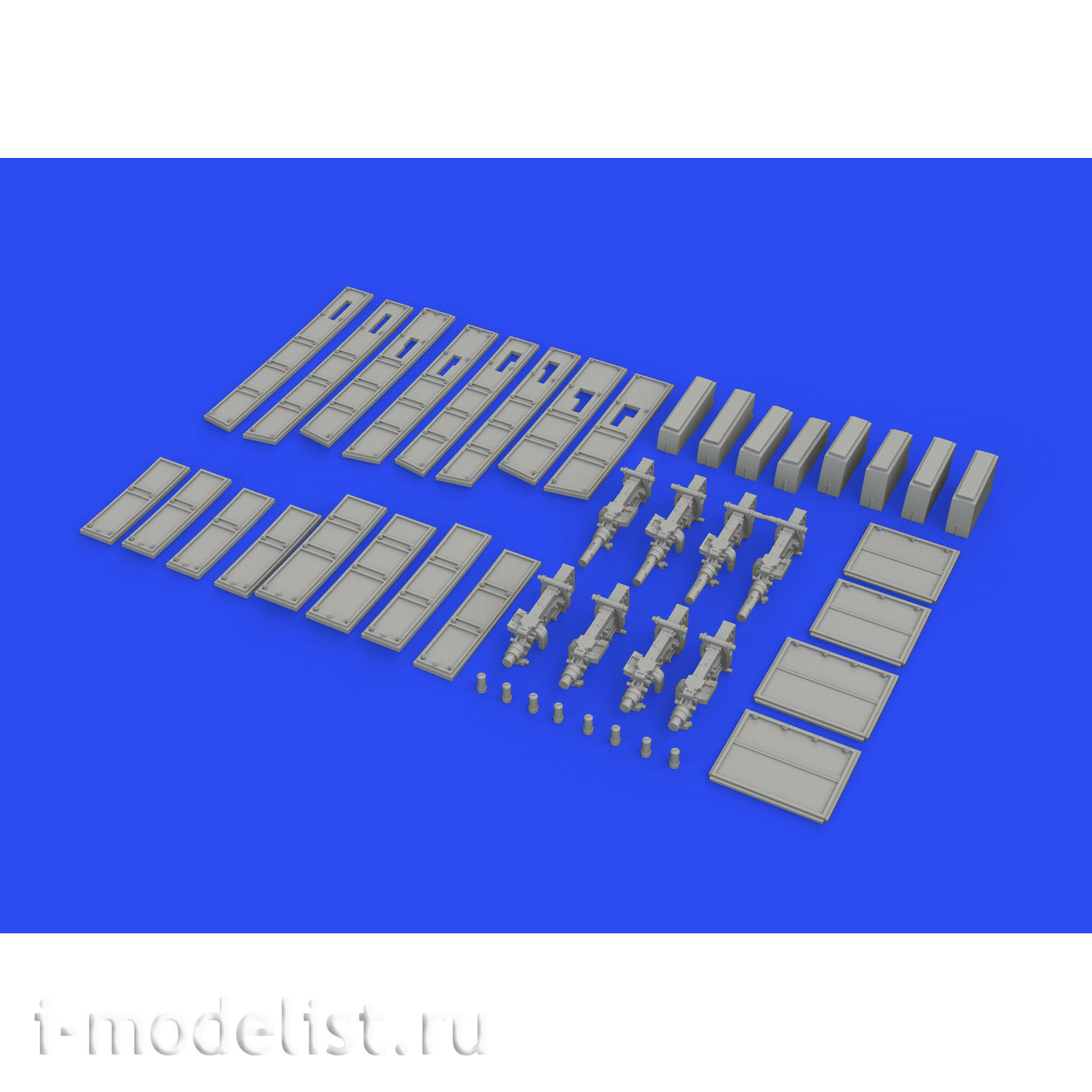 648610 Eduard 1/48 Набор дополнений для Spitfire Mk. IIa пулемётные отсеки