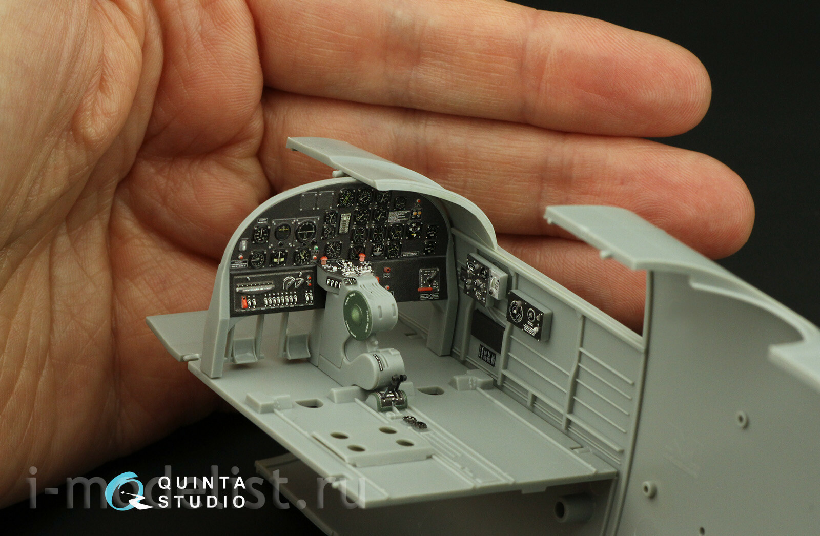 QD32199 Quinta Studio 1/32 3D Декаль интерьера кабины B-25H Mitchell (HK models)