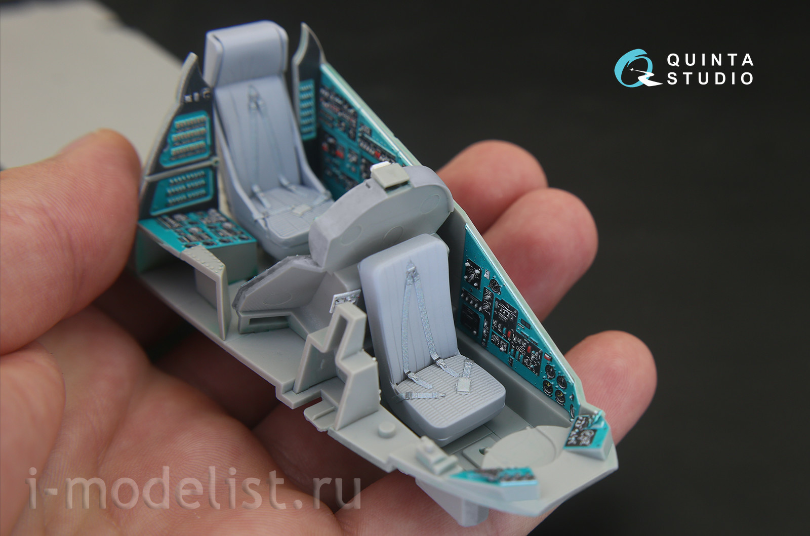 QD35020 Quinta Studio 1/35 3D Декаль интерьера кабины Мu-24В (для модели Трубач)
