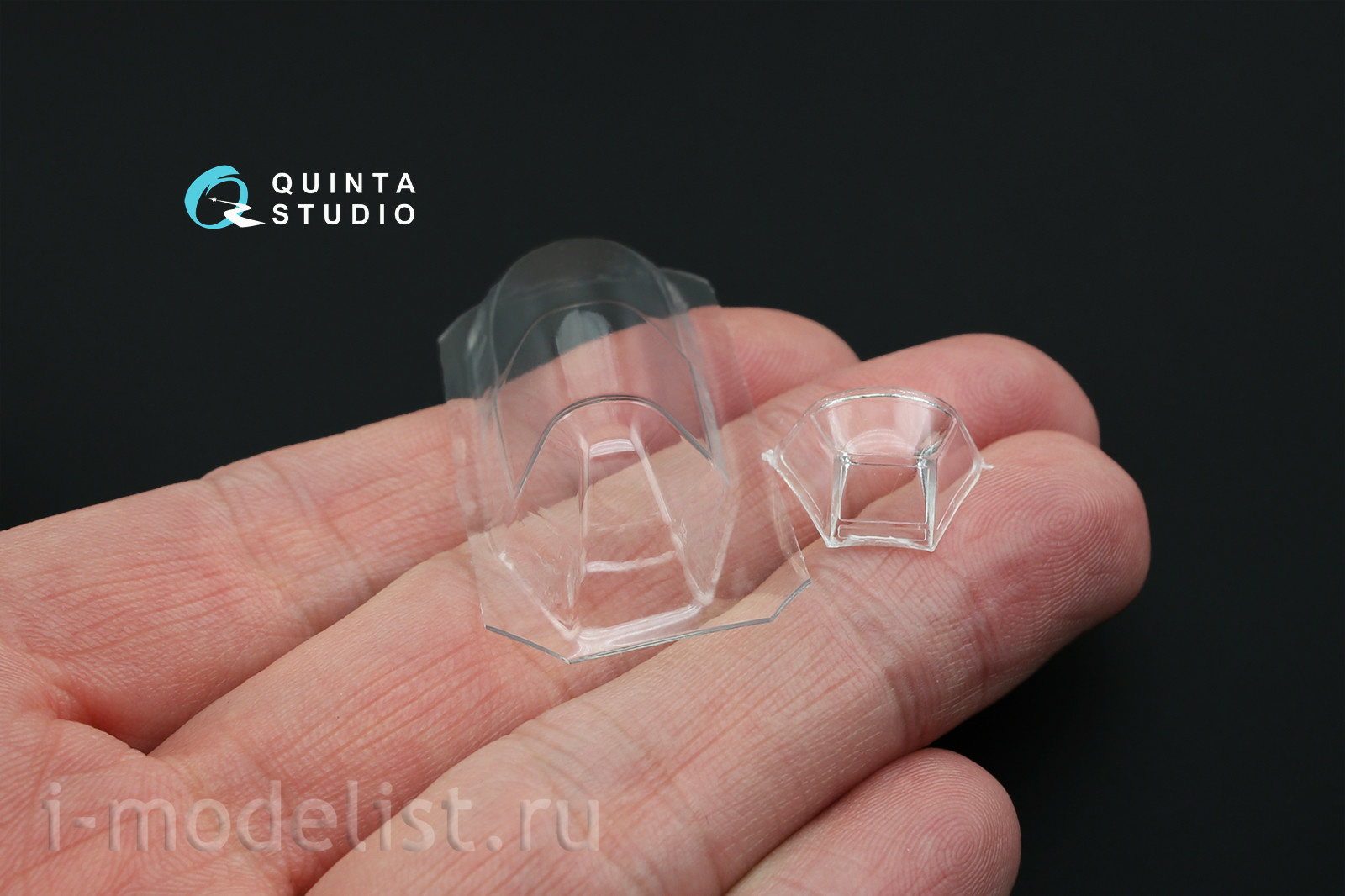QC48020 Quinta Studio 1/48 Набор остекления коррекционный Yakovlev-1Б (для моделей Accurate miniatures, Звезда, Eduard), 1 шт