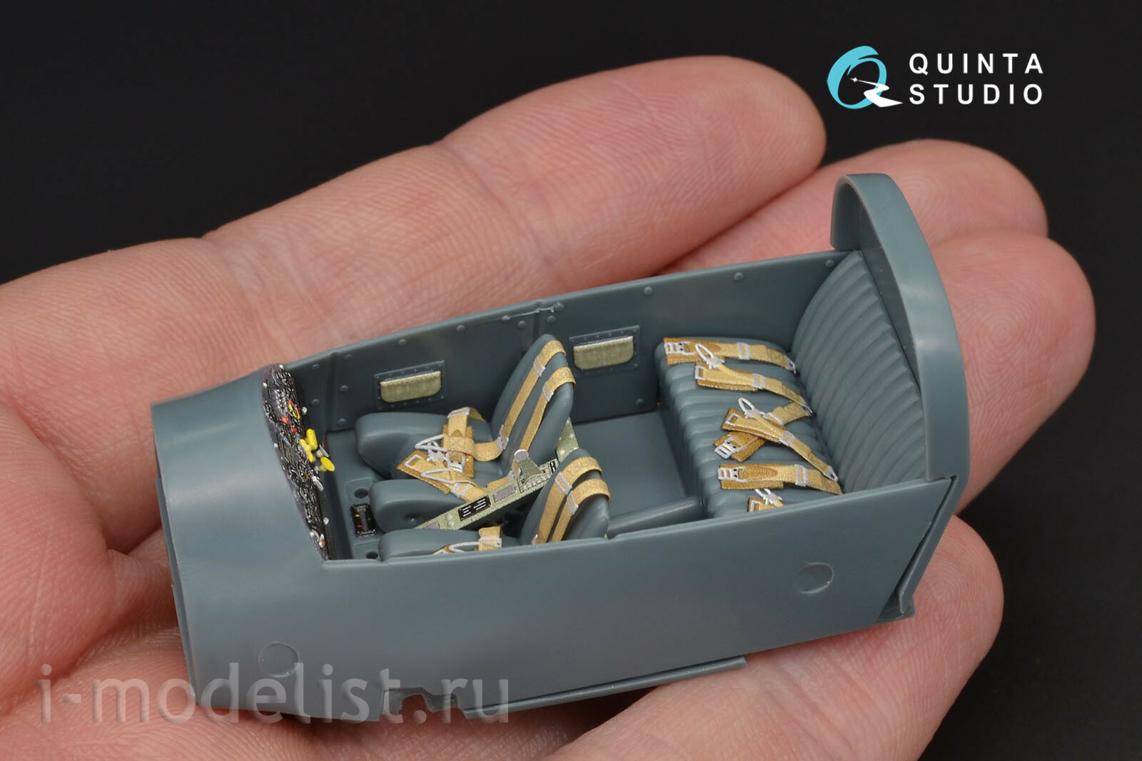 QD48125 Quinta Studio 1/48 3D Декаль интерьера кабины Bf108 (Eduard)
