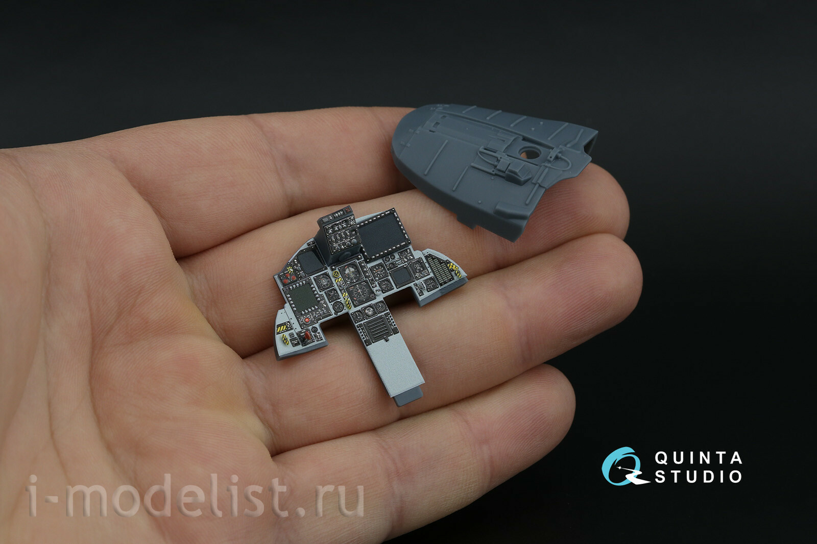 QD+32252 Quinta Studio 1/32 3D Декаль интерьера кабины F-15C PAD-upgraded (Tamiya) (с 3D-печатными деталями)