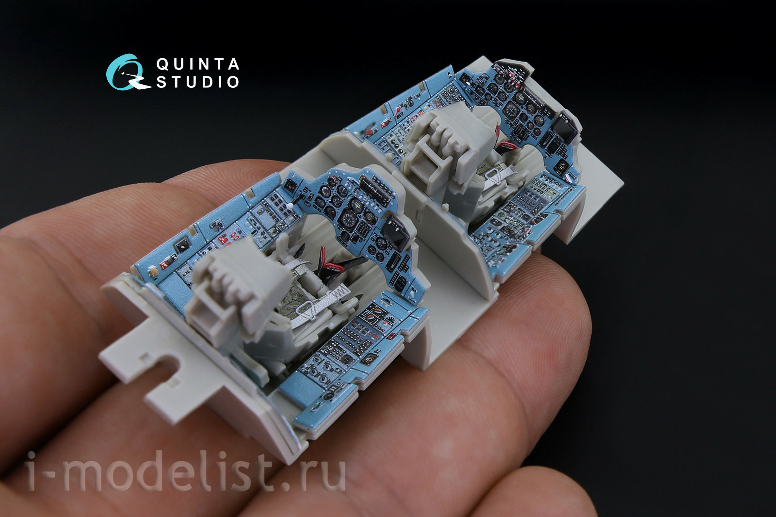 QD48181 Quinta Studio 1/48 3D Декаль интерьера кабины Суххой-27УБ (для модели KittyHawk)
