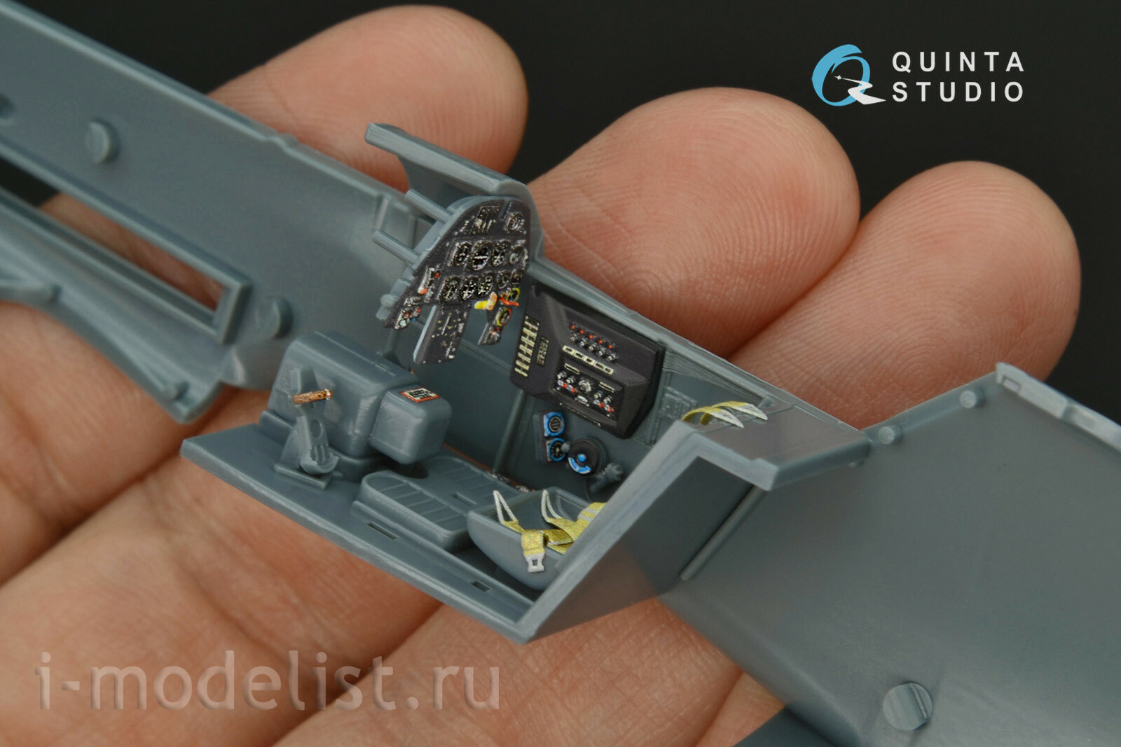 QD48161 Quinta Studio 1/48 3D Декаль интерьера кабины Bf 109G-10 (Eduard)
