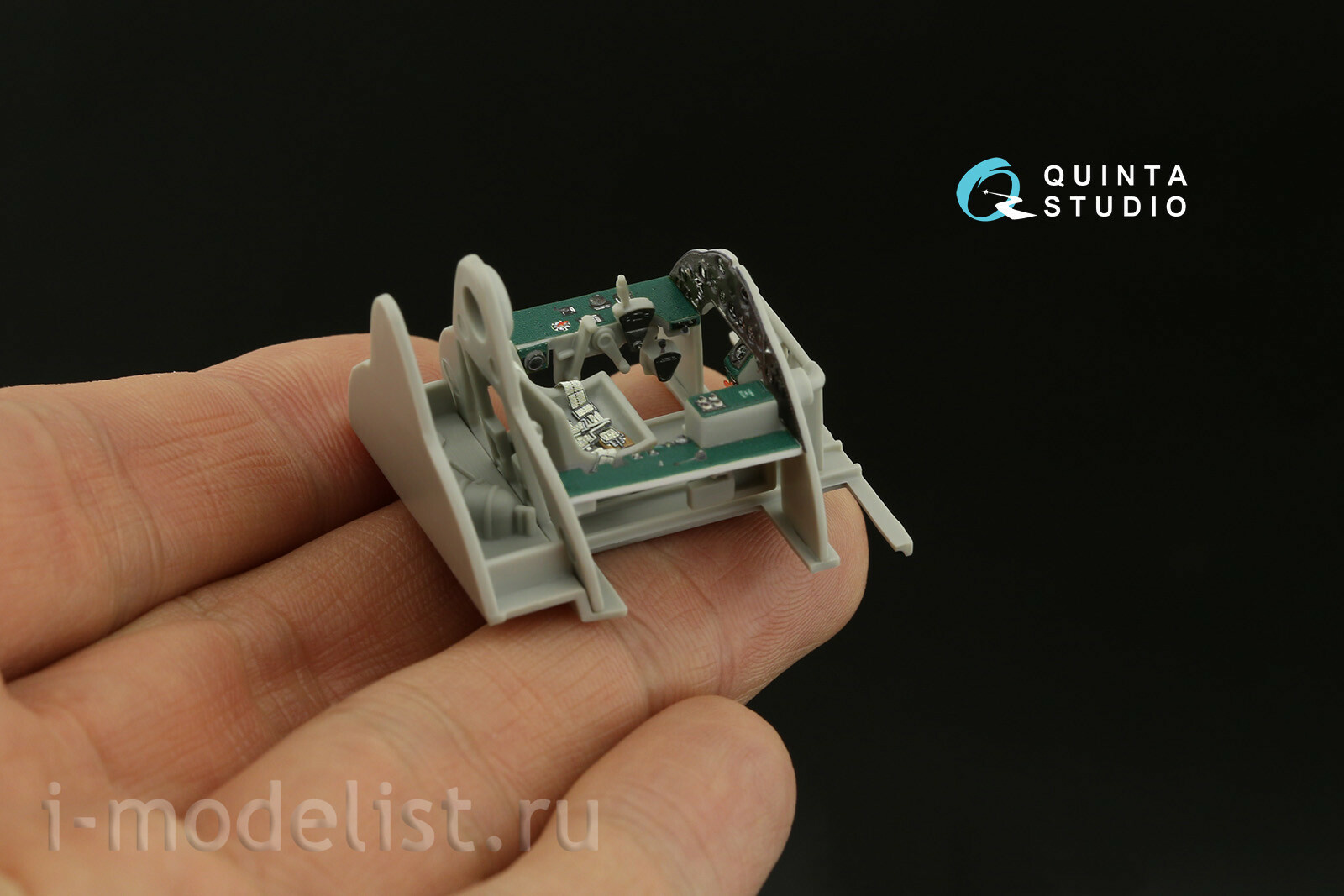QD48318 Quinta Studio 1/48 3D Декаль интерьера кабины F4F-3 late (HobbyBoss)