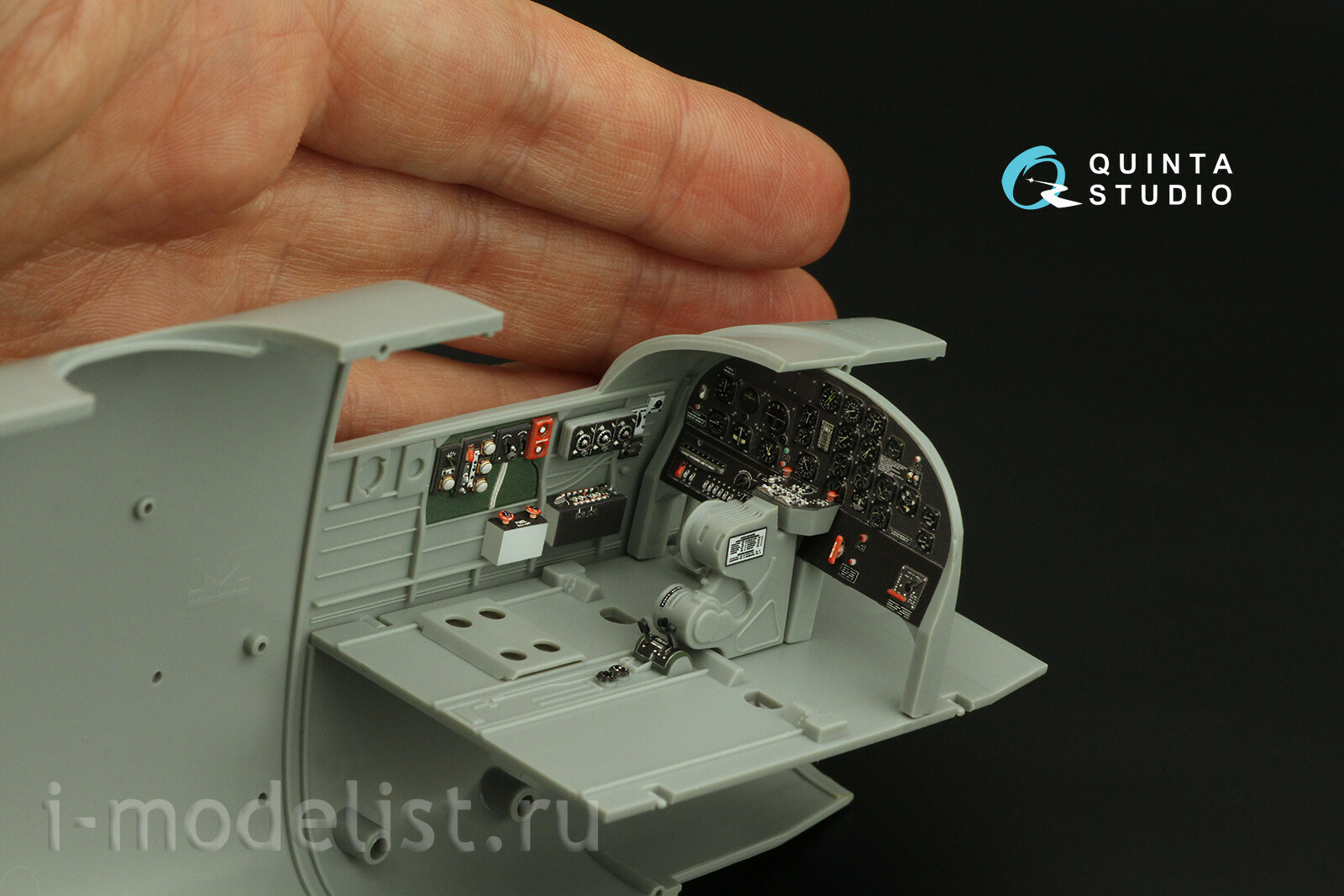 QD32199 Quinta Studio 1/32 3D Декаль интерьера кабины B-25H Mitchell (HK models)
