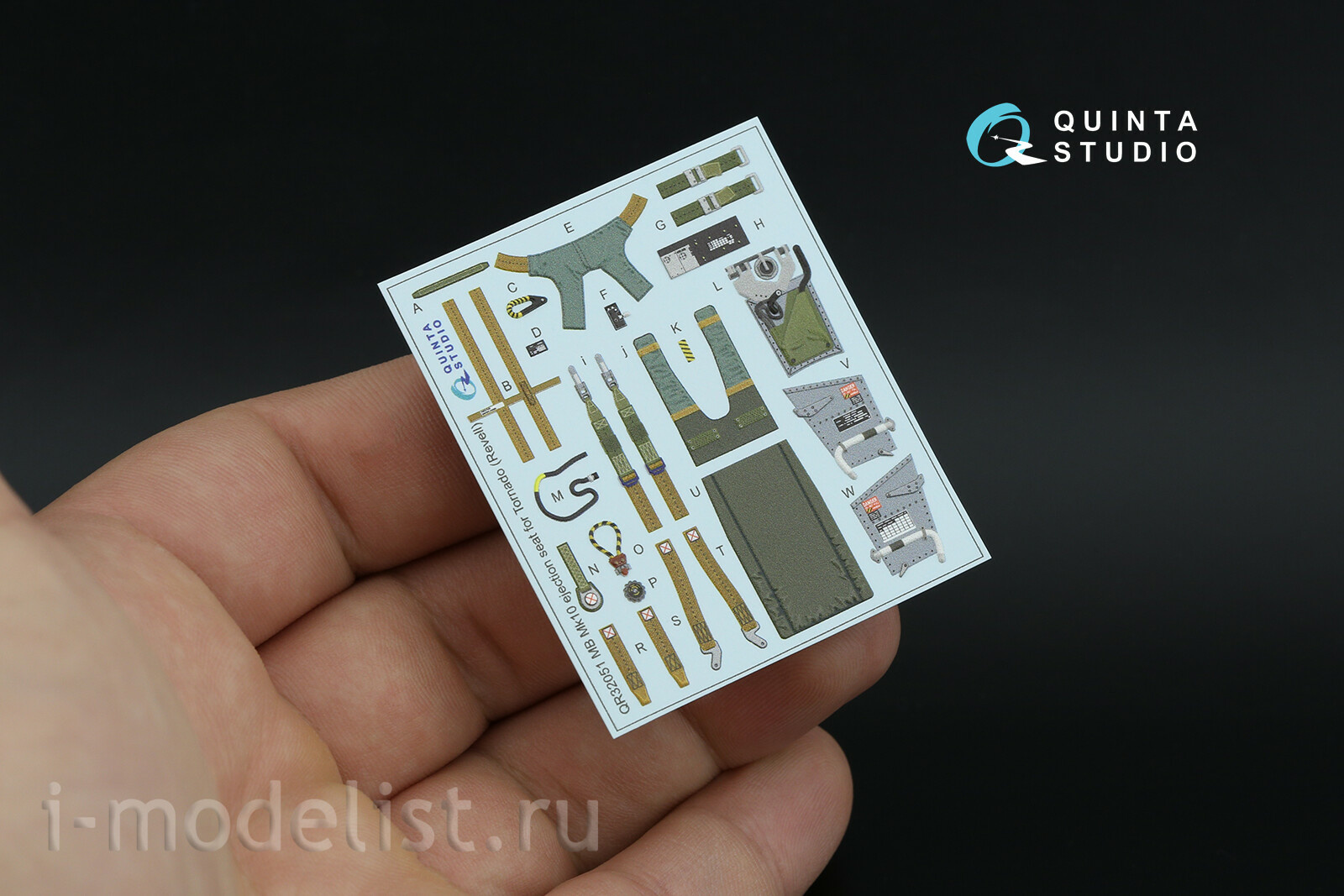 QD+32261 Quinta Studio 1/32 3D Декаль интерьера кабины Tornado ECR (ВВС Германии) (Revell) (с 3D-печатными деталями)