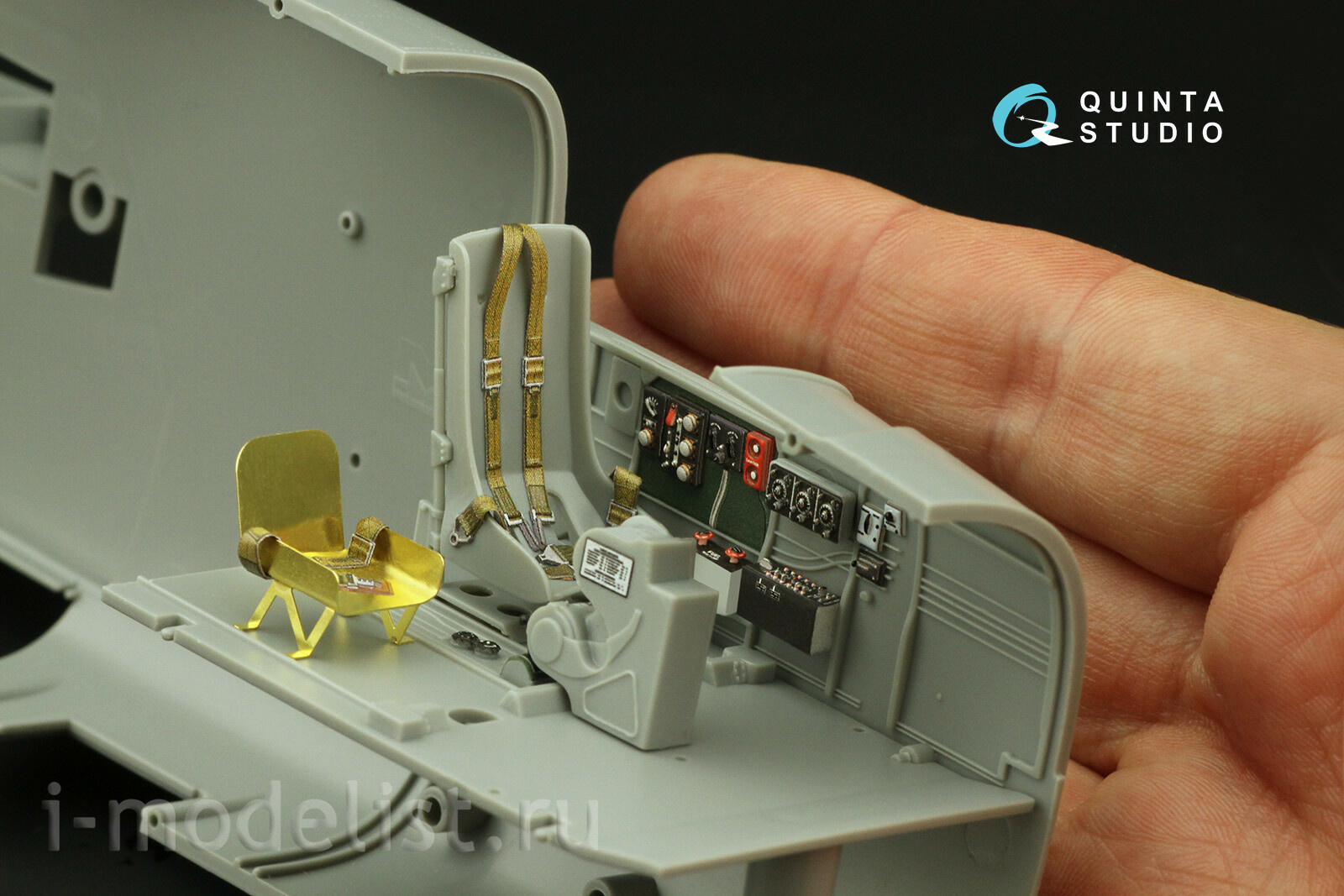 QD32199 Quinta Studio 1/32 3D Декаль интерьера кабины B-25H Mitchell (HK models)