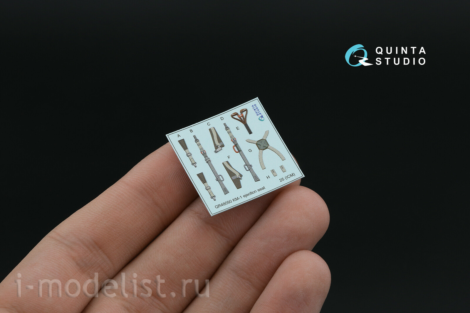 QD+48558 Quinta Studio 1/48 3D Декаль интерьера кабины MiGG-25РБ/MiGG-25РБТ (ICM) (с 3D-печатными деталями)