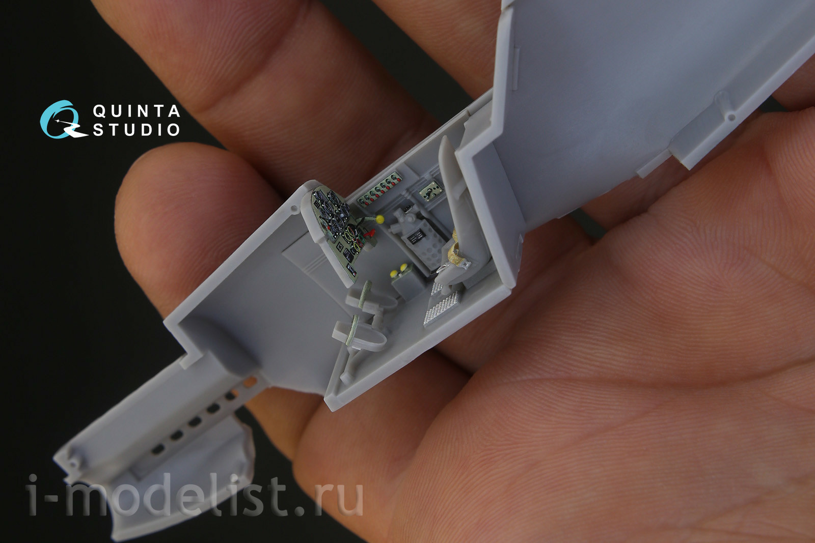 QD48105 Quinta Studio 1/48 3D Декаль интерьера кабины Bf 109C/D (для модели Modelsvit)