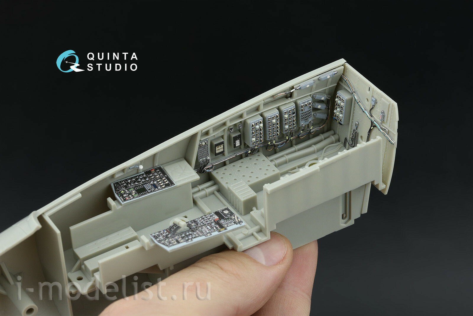 QD+32252 Quinta Studio 1/32 3D Декаль интерьера кабины F-15C PAD-upgraded (Tamiya) (с 3D-печатными деталями)