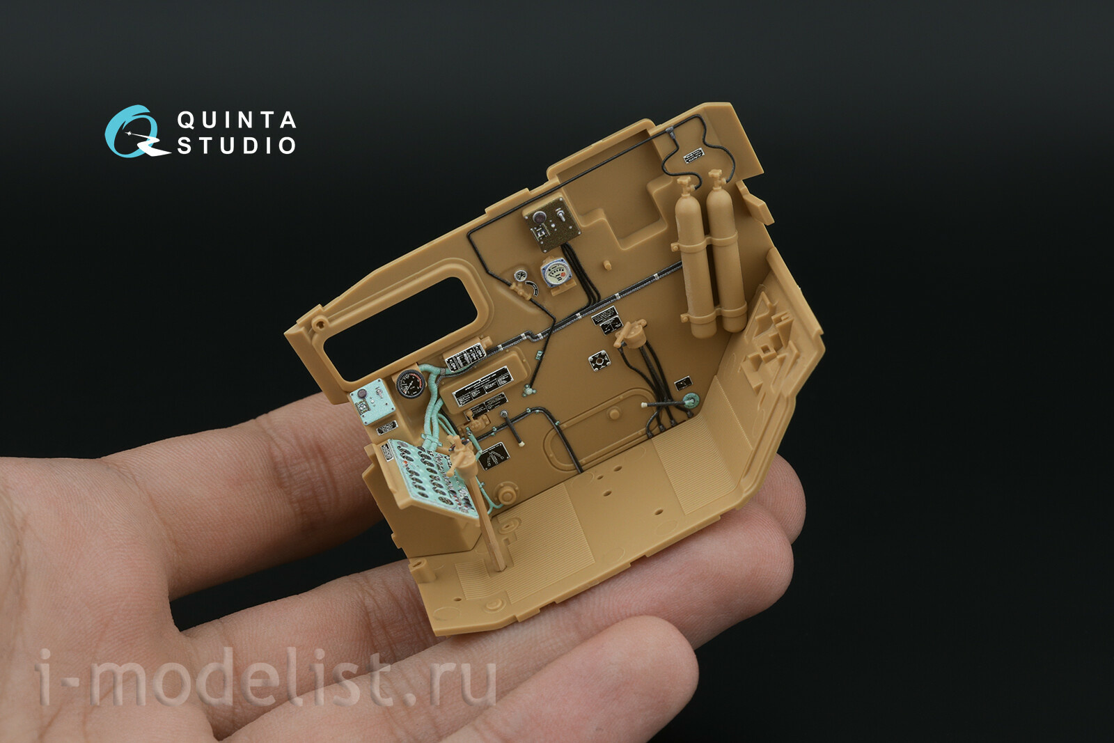 QD35131 Quinta Studio 1/35 3D Декаль интерьера кабины БМ-30 Смерч (Meng)