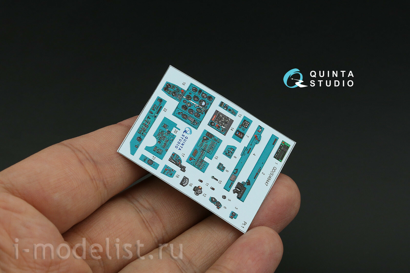 QD48447 Quinta Studio 1/48 3D Декаль интерьера кабины MiGG-21УМ (Трубач)