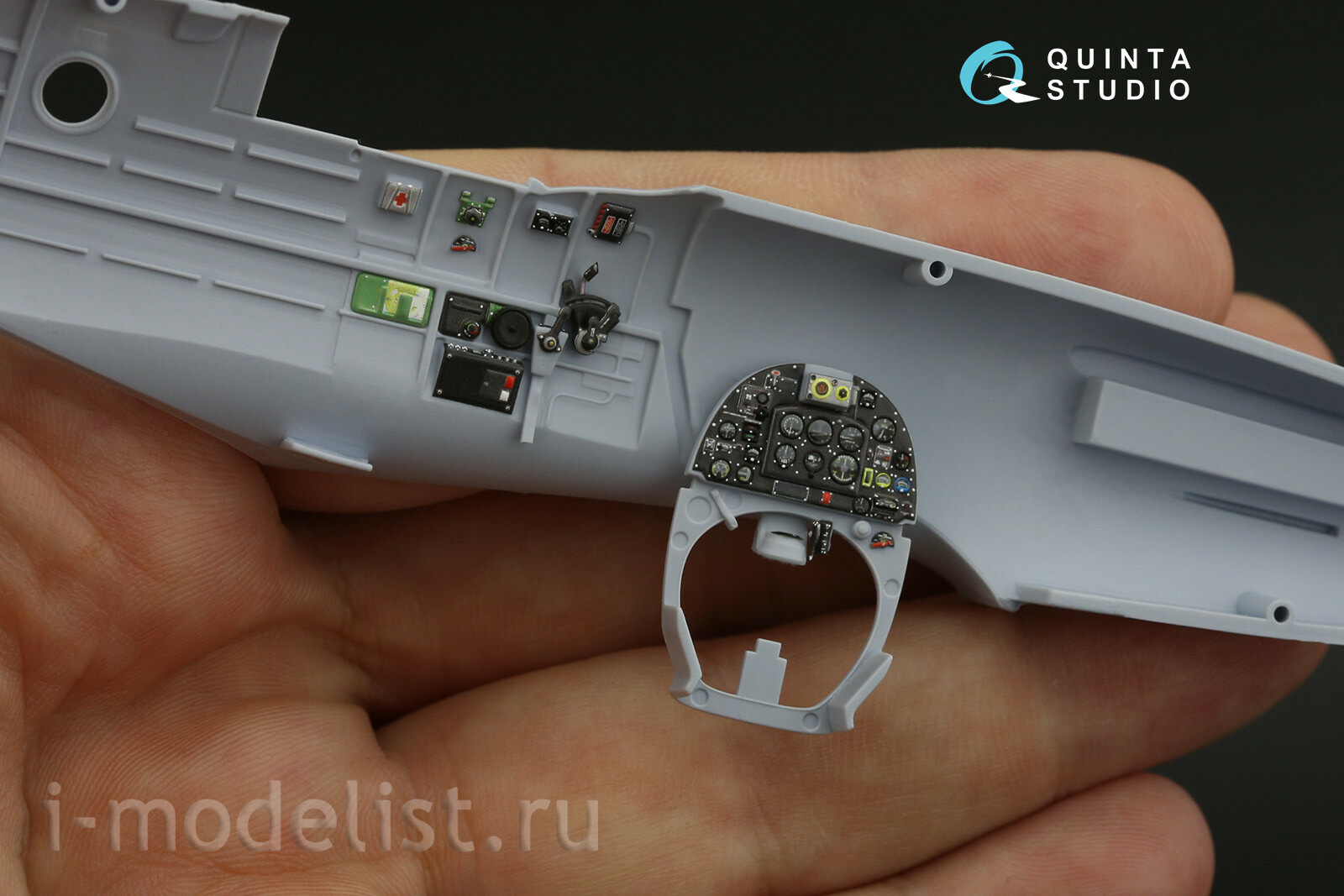 QD48144 Quinta Studio 1/48 3D Декаль интерьера кабины Spitfire PR.XIX (Airfix)