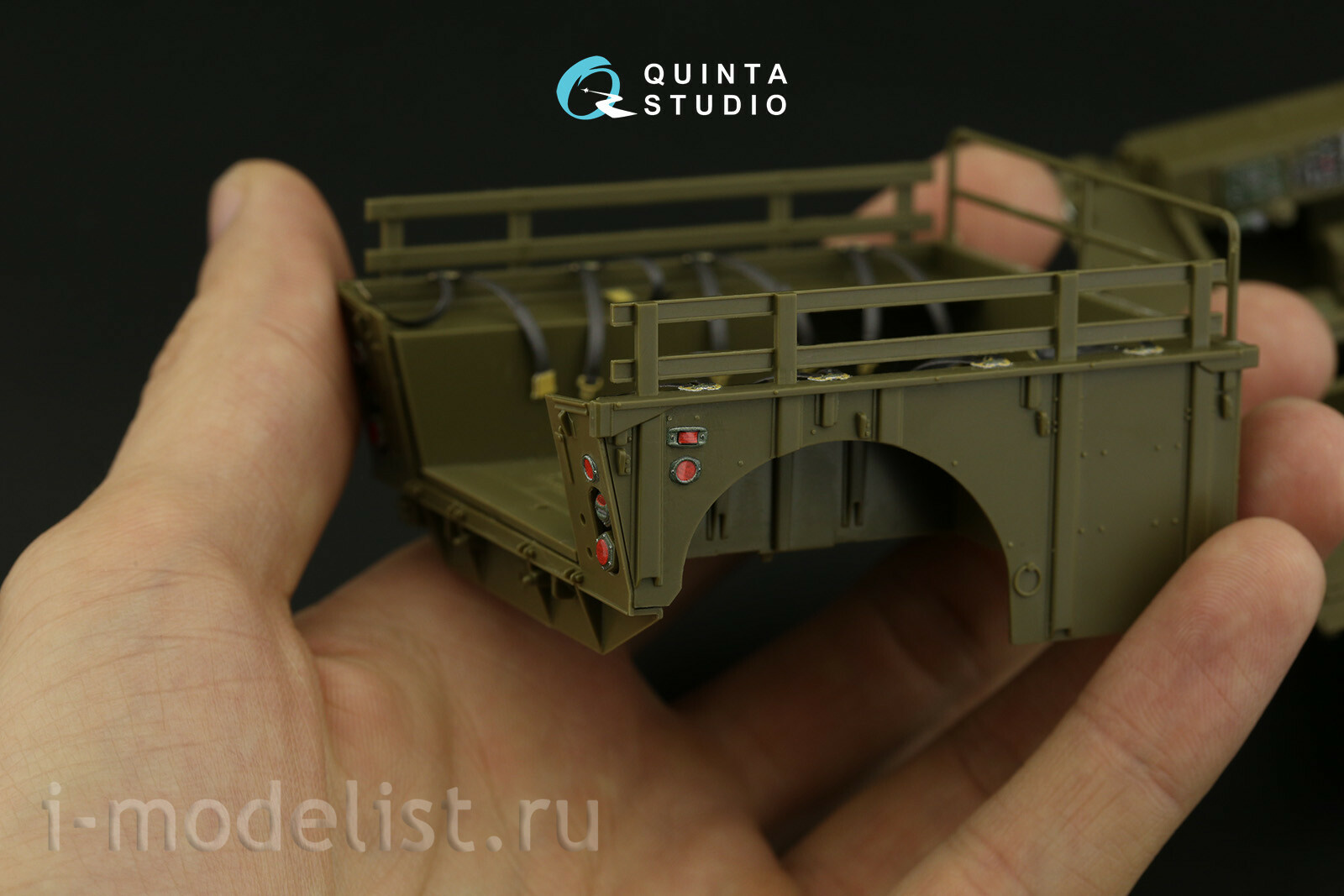 QD35051 Quinta Studio 1/35 3D Декаль интерьера кабины семейство Gama Goat (Tamiya)