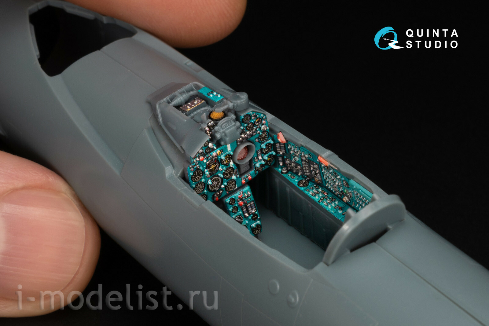 QD+48581 Quinta Studio 1/48 3D Декаль интерьера кабины MiGG-21БИС Поздний (с системой Полет-ОИ) (Eduard) (с 3D-печатными деталями