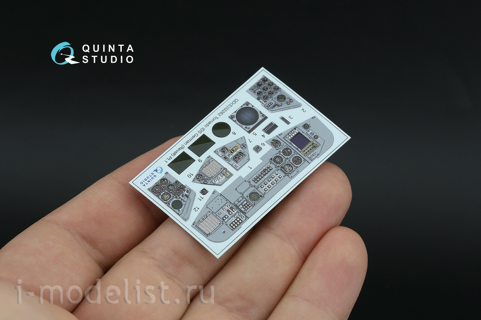 QDS+32262 Quinta Studio 1/32 3D Декаль интерьера кабины Tornado IDS (ВВС Германии) (Revell) (с 3D-печатными деталями) (малая версия)
