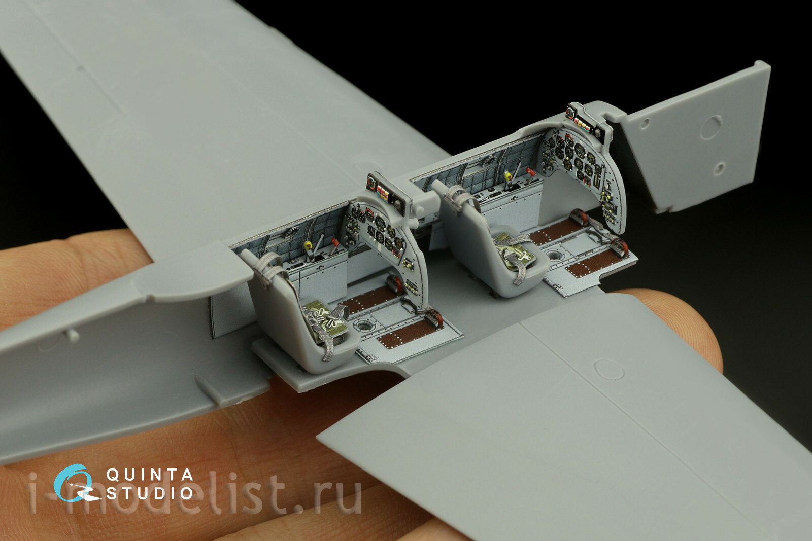 QD48019 Quinta Studio 1/48 3D Декаль интерьера кабины Yakovlev-52 (ARK)