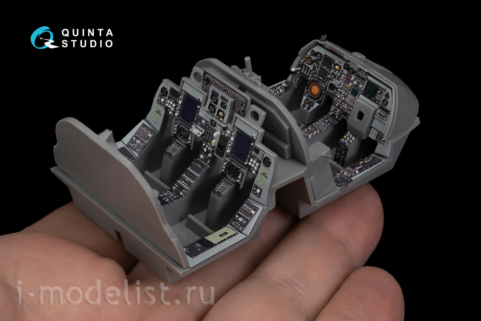QDS-48270 Quinta Studio 1/48 3D Декаль интерьера кабины EA-6B Prowler (ICAP II) (Kinetic) (Малая версия)
