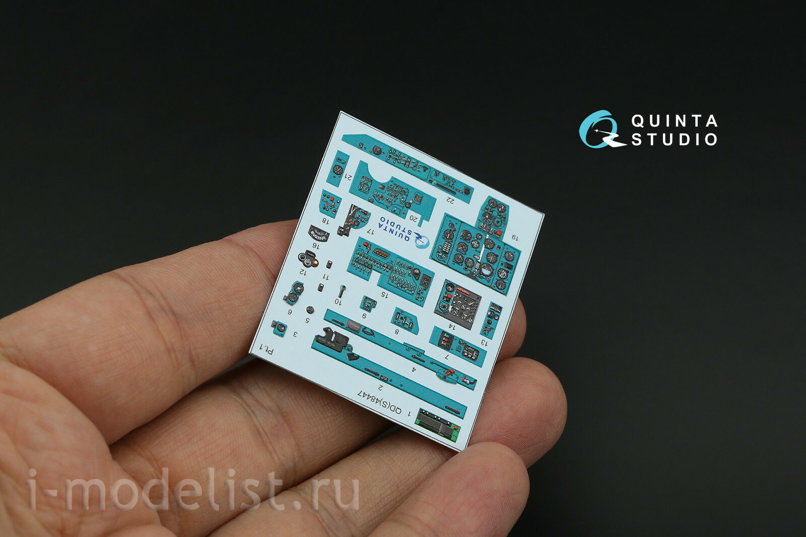 QD48447 Quinta Studio 1/48 3D Декаль интерьера кабины MiGG-21УМ (Трубач)