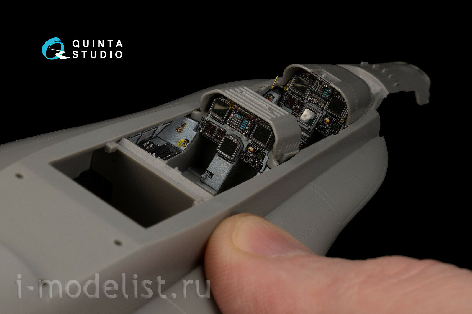 QD48215 Quinta Studio 1/48 3D Декаль интерьера кабины F/A-18D Early (Kinetic)