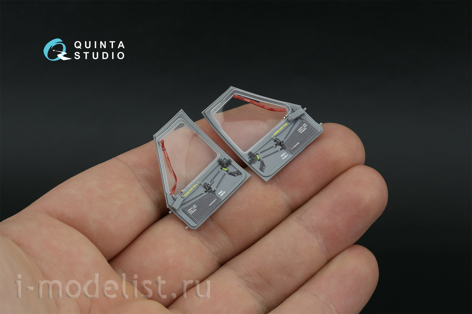 QD+48590 Quinta Studio 1/48 3D Декаль интерьера кабины MH-60L Blackhawk (ICM) (с 3D-печатными деталями)