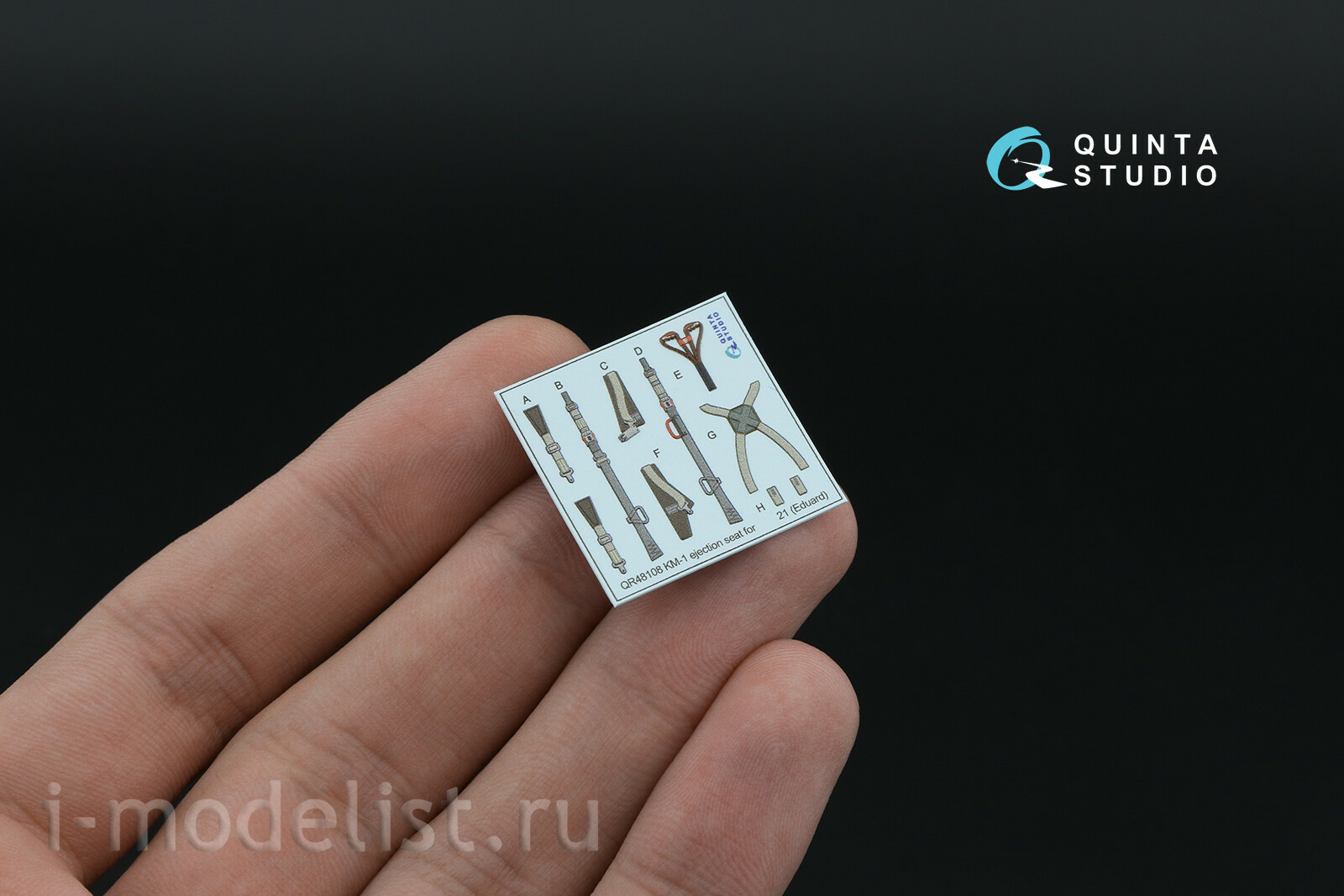 QD+48577 Quinta Studio 1/48 3D Декаль интерьера кабины MiGG-21МФ (Московского завода) (Eduard) (с 3D-печатными деталями)