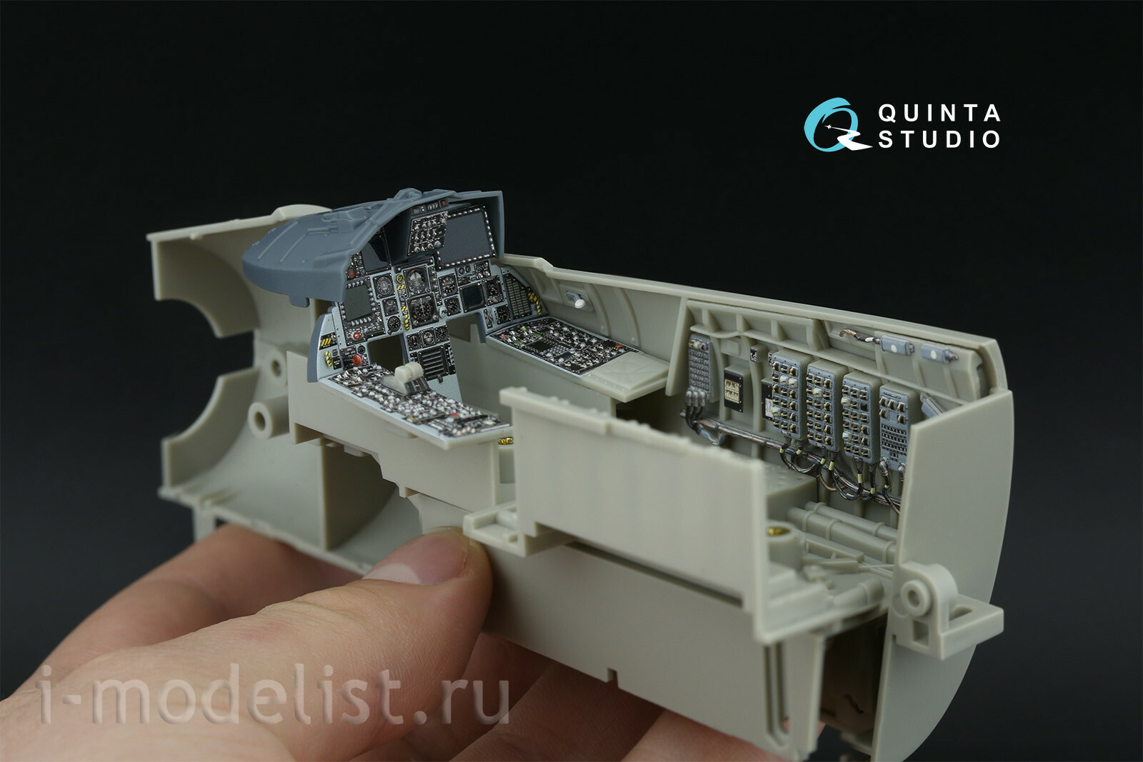 QD+32252 Quinta Studio 1/32 3D Декаль интерьера кабины F-15C PAD-upgraded (Tamiya) (с 3D-печатными деталями)