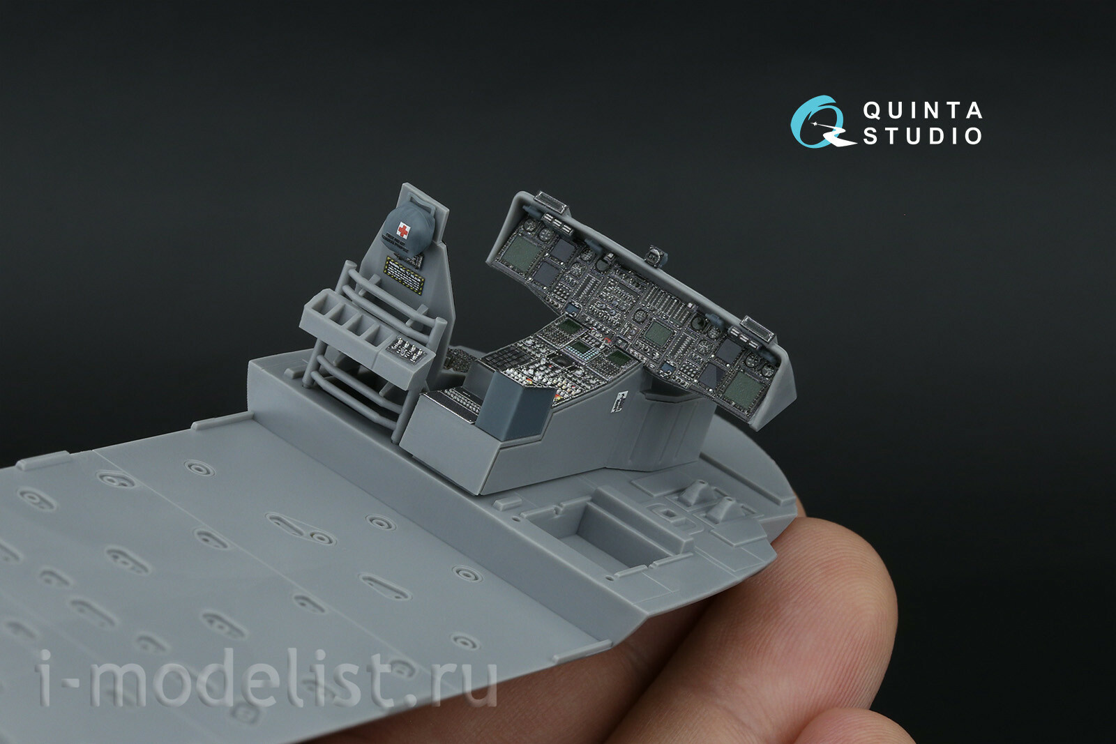 QD+48590 Quinta Studio 1/48 3D Декаль интерьера кабины MH-60L Blackhawk (ICM) (с 3D-печатными деталями)
