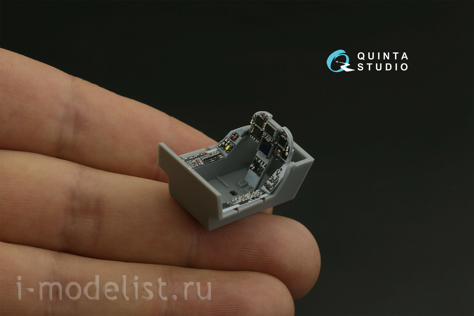 QDS-48259 Quinta Studio 1/48 3D Декаль интерьера кабины F/A-18E (HobbyBoss) (малая версия)