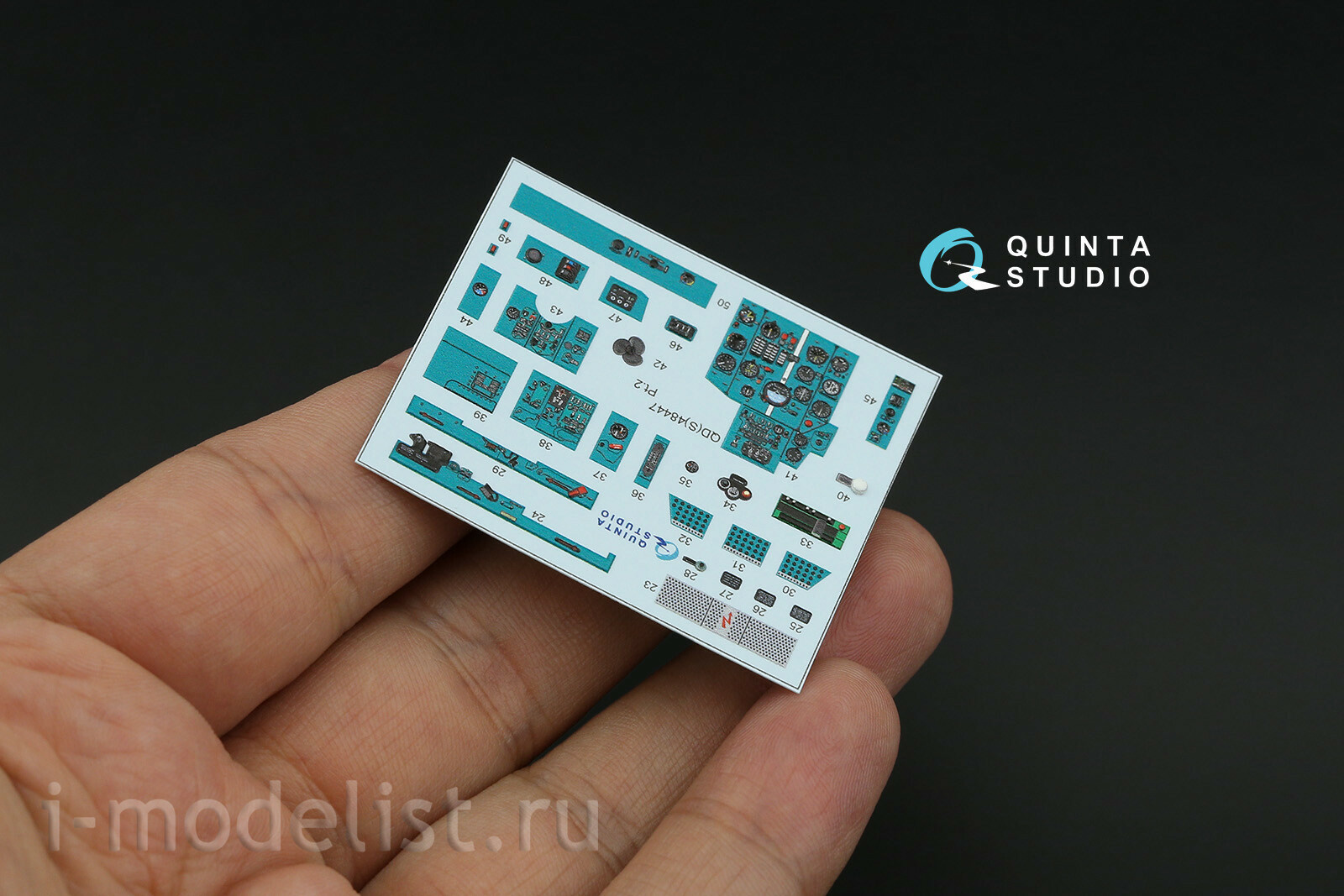 QD48447 Quinta Studio 1/48 3D Декаль интерьера кабины MiGG-21УМ (Трубач)