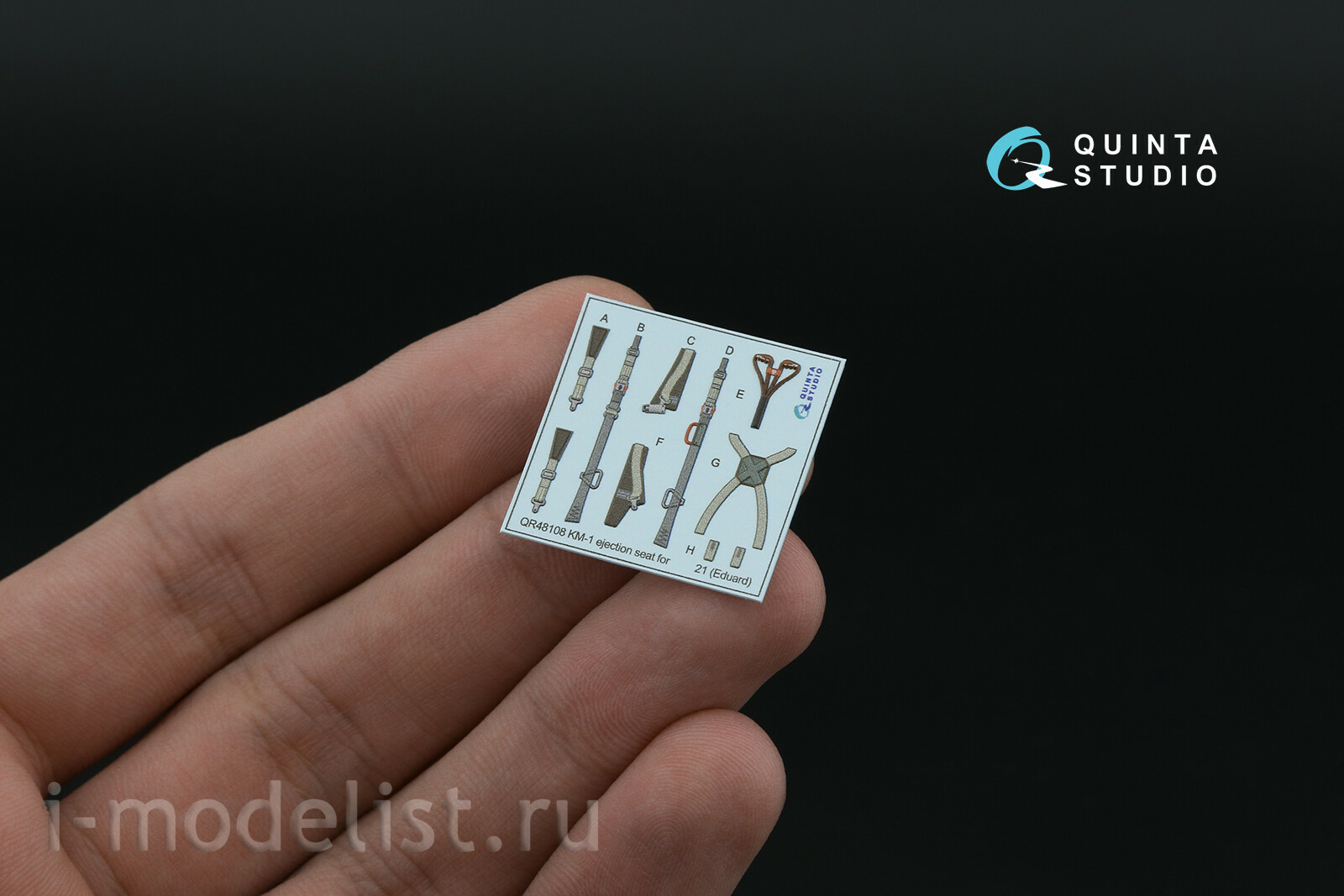 QD+48577 Quinta Studio 1/48 3D Декаль интерьера кабины MiGG-21МФ (Московского завода) (Eduard) (с 3D-печатными деталями)