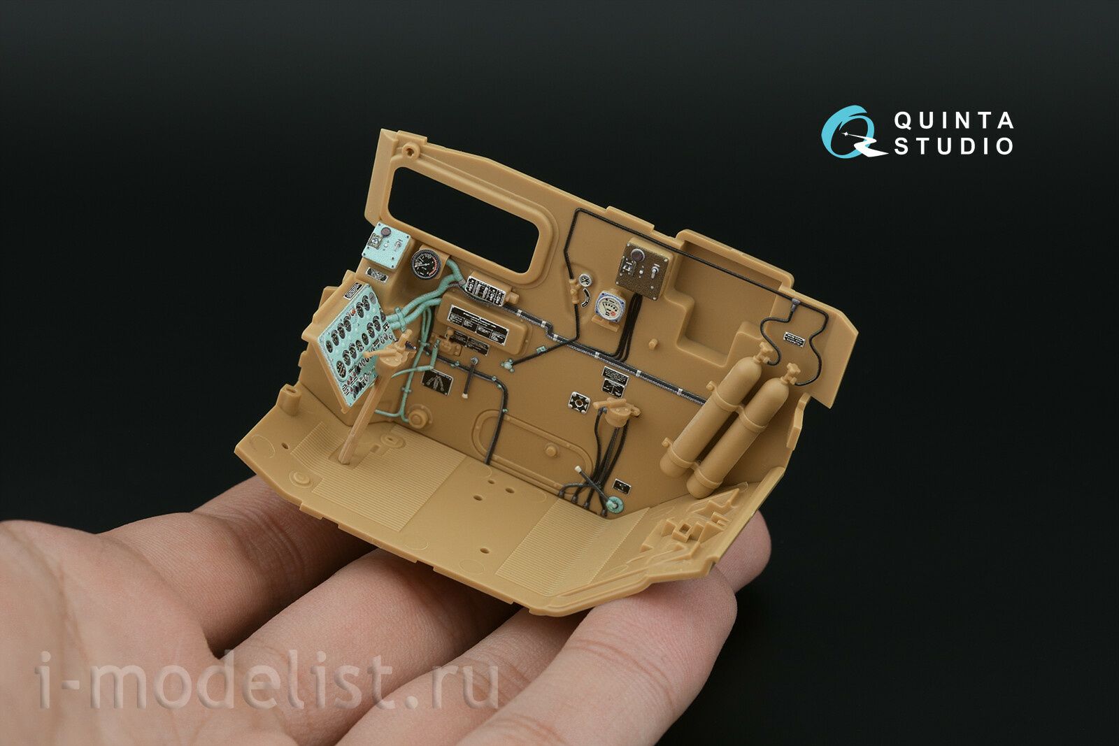 QD35131 Quinta Studio 1/35 3D Декаль интерьера кабины БМ-30 Смерч (Meng)