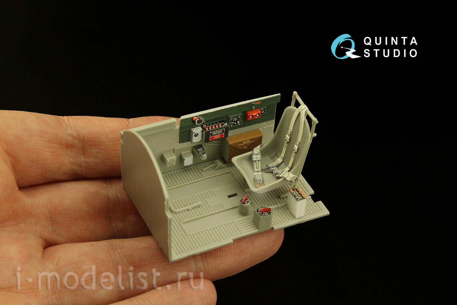 QD32148 Quinta Studio 1/32 3D Декаль интерьера кабины P-47D Thunderbolt Bubbletop Early (Трубач)