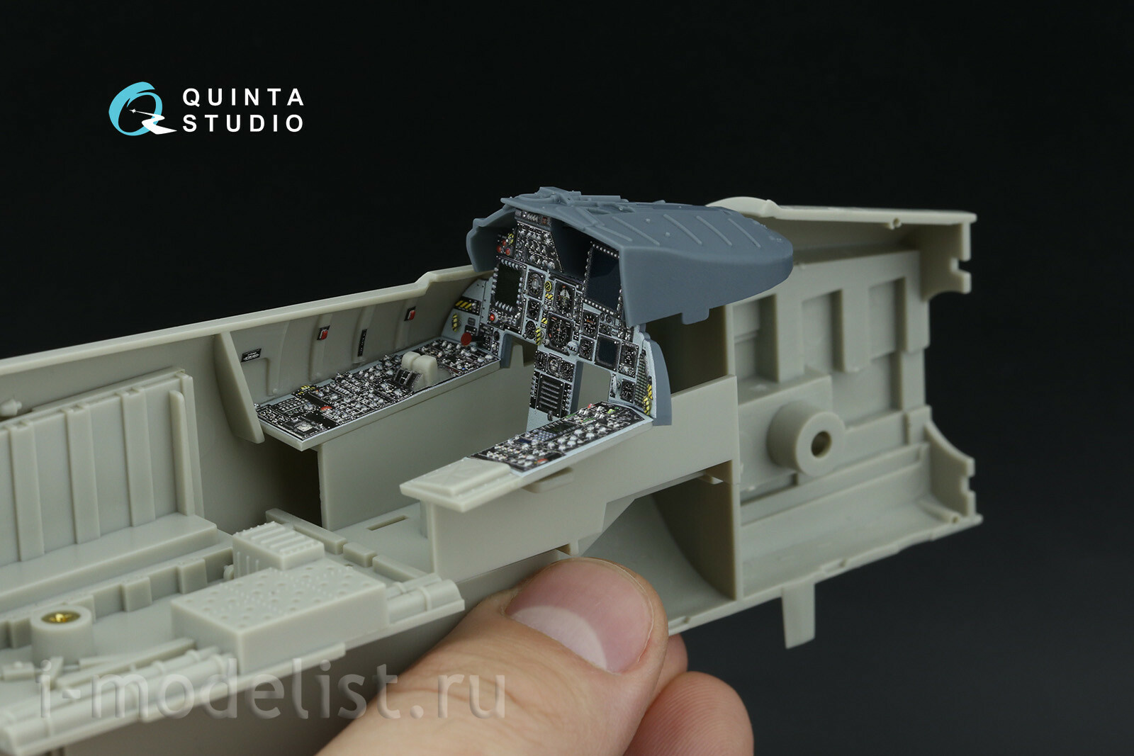 QD+32252 Quinta Studio 1/32 3D Декаль интерьера кабины F-15C PAD-upgraded (Tamiya) (с 3D-печатными деталями)