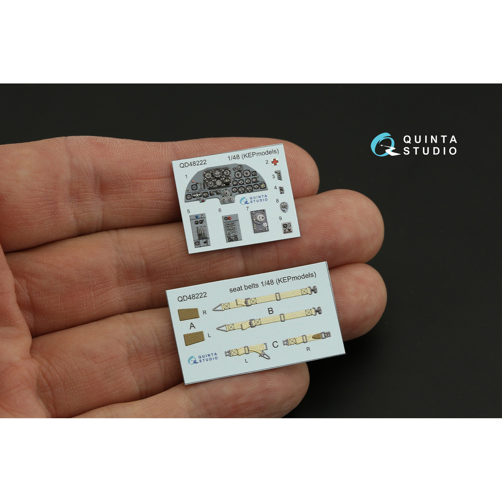 QD48222 Quinta Studio 1/48 3D Декаль интерьера кабины MiGG-9 (KEPmodels)